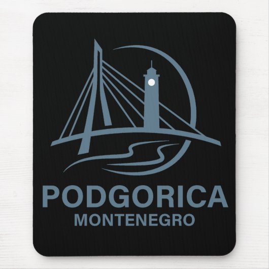 Podgorica Montenegro Europe Muismat (Voorkant)
