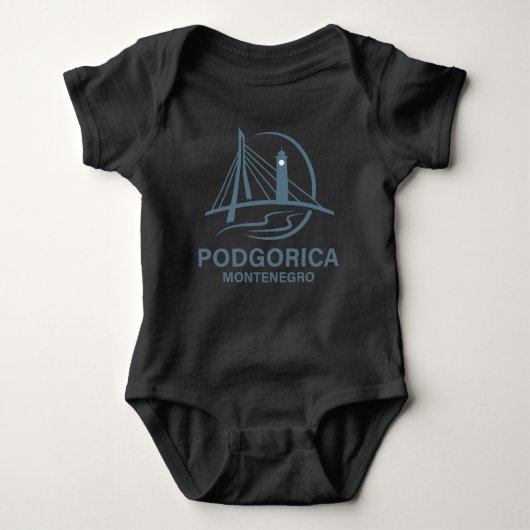 Podgorica Montenegro Europe Romper (Voorkant)