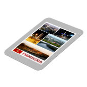 Podgorica - Montenegro - mozaïek - Magneet (Linkerzijde)