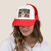 Podgy Scarlett Trucker Pet (In situ)