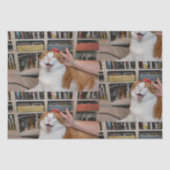 Podgy Scarlett Wrapping Paper Tissuepapier (Voorkant)