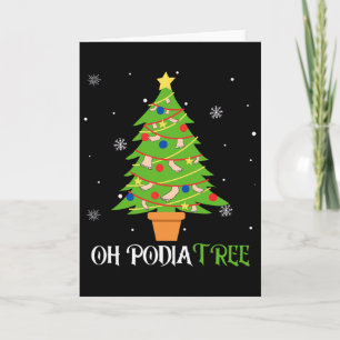 Podiatrie Kerstboom Podoloog Voet Medisch Is Kaart