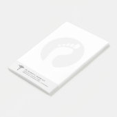 Podiatrist | Foot Doctor Lined Post-i Post-it® Notes (Schuin)
