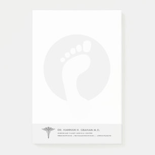 Podiatrist   Foot Doctor  Lined Post-i Post-it® Notes