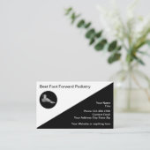 Podiatrist Foot Doctor Logo Visitekaartjes (Staand voorkant)