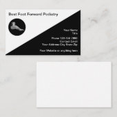Podiatrist Foot Doctor Logo Visitekaartjes (Voorkant / Achterkant)
