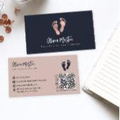 Podiatrist Foot Health Practitioner QR Visitekaartje