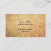 Podiatrist Foot Massage Health Care Practitioner Visitekaartje (Achterkant)