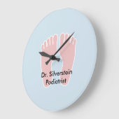 Podiatrist Kantoor Foot Thlek Clocks Grote Klok (Hoek)