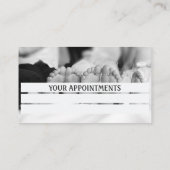 Podiatrist Medical Appointment Green Afsprakenkaartje (Achterkant)