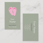 Podiatrist of Chiropodist Visitekaartjes (Voorkant / Achterkant)