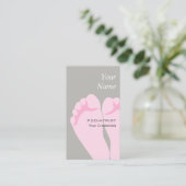 Podiatrist of Chiropodist Visitekaartjes (Staand voorkant)