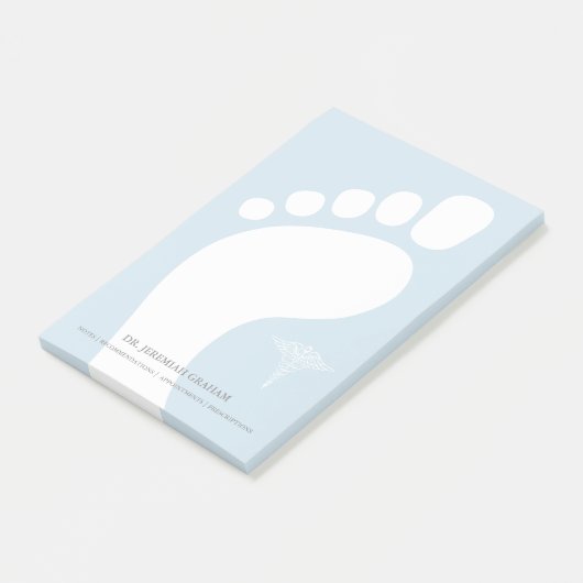Podiatrist Persoonlijke naam Post-it® Notes (Schuin)