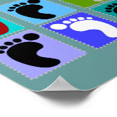 Podiatrist Popart Art Poster (Hoek)