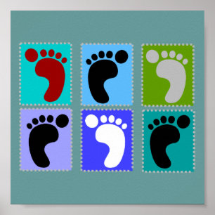 Podiatrist Popart Art Poster