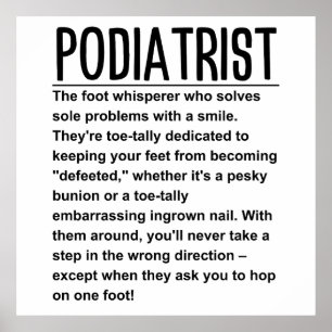 Podiatrist Poster