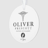 Podiatrist Professional Afstuderen | Pensionering Ornament (voorkant)