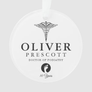 Podiatrist Professional Afstuderen   Pensionering Ornament