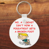 podiatrist sleutelhanger (Voorkant)