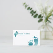 Podiatrist Visitekaartje (Staand voorkant)