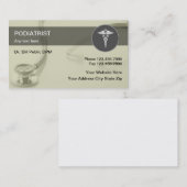Podiatrist-Visitekaartjes Visitekaartje (Voorkant / Achterkant)