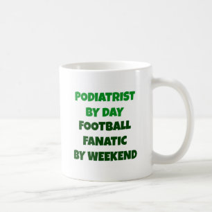 Podiatrist voor Day Football Fanatic voor Weekend Koffiemok