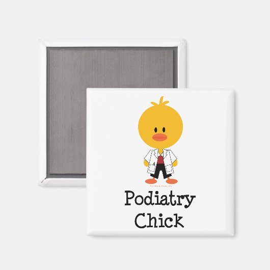 Podiatry Chick Magnet (Voorkant / Achterkant)