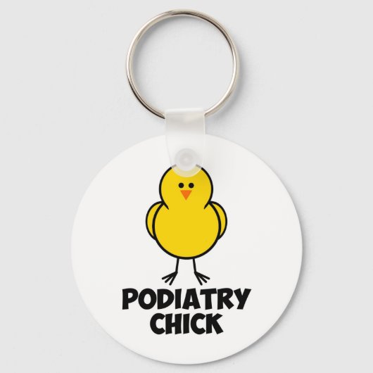 Podiatry Chick Sleutelhanger (Voorkant)