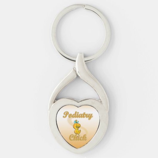 Podiatry Chick Sleutelhanger (Voorkant)