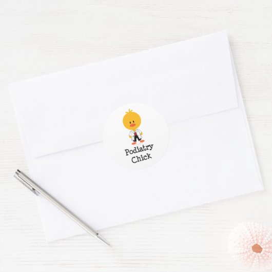 Podiatry Chick Stickers (Envelop)