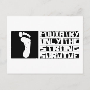 Podiatry Survive Briefkaart