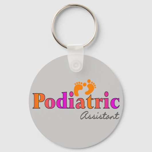 Podipaat-assistent met 2-inch design sleutelhanger (Voorkant)