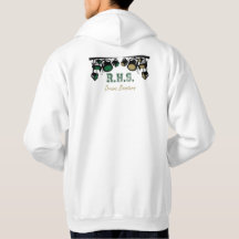 Podium lichten ontwerp - witte hoodie