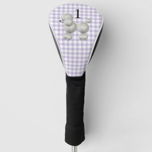 podium met Hoesje nummerstuurprogramma Golfheadcover (Voorkant)