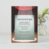 Podium Spotlight V2 5 x 7 inch uitnodiging (Staand voorkant)