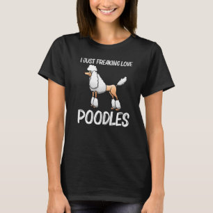 Podium voor mannen Vrouwen Stoodle Dog Podle Groom T-shirt