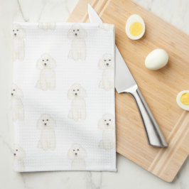 Podium (wit) theedoek