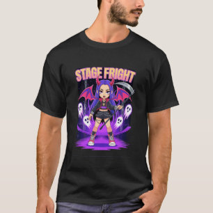 Podiumangst Halloween Idol met Zeis Kpop-fan T-shirt