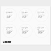 PODIUMKONINGIN RONDE STICKER (Vel)