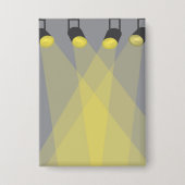Podiumlampen Button (Voorkant)