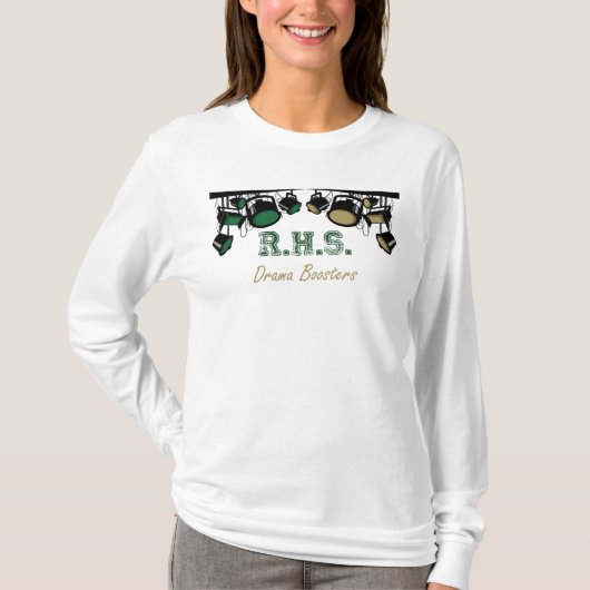 Podiumlichten ontwerp - Booster T-shirt (Voorkant)
