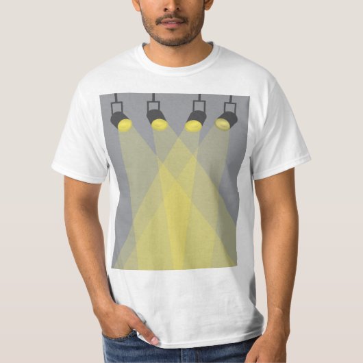 podiumlichten t-shirt (Voorkant)