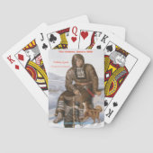 "Podkidy Durak (П н окgesp)" Pokerkaarten (Achterkant)