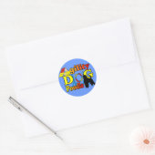 Podle Agility-cadeaus Ronde Sticker (Envelop)