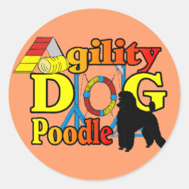 Podle Agility-cadeaus Ronde Sticker