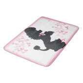 Podle and Heart Bathmat Badmat (Gekanteld)