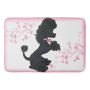 Podle and Heart Bathmat Badmat