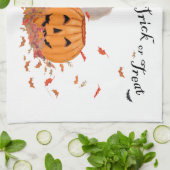 Podle bij Halloween Theedoek (Gevouwen)