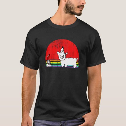 Podle Birthday Tekening T-shirt (Voorkant)