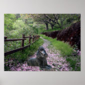 Podle Black Poster Flowers (Voorkant)